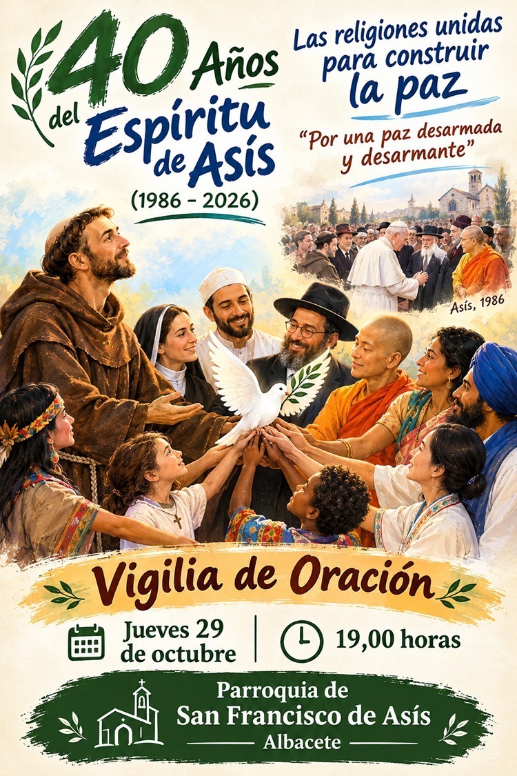Cartel Jornada Espíritu de Asís